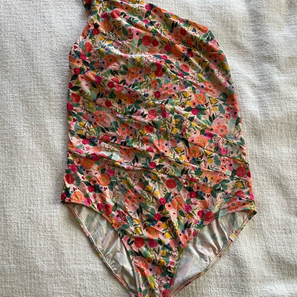 Rifle Paper Co and Summersalt swimsuit